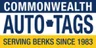 Commonwealth Auto Tags Logo