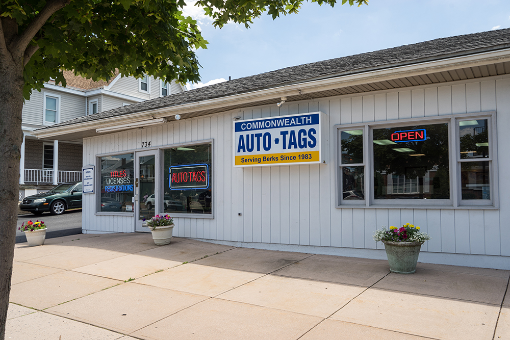 Commonwealth Auto Tags West Reading Office