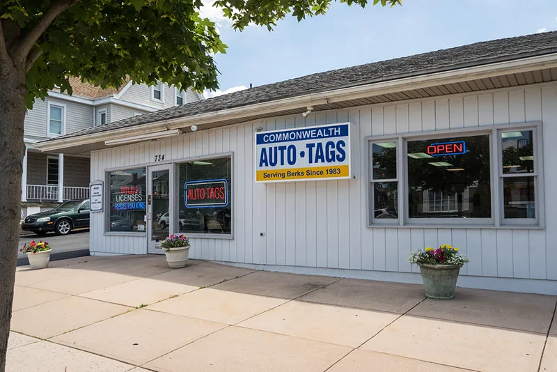 Commonwealth Auto Tags West Reading Office