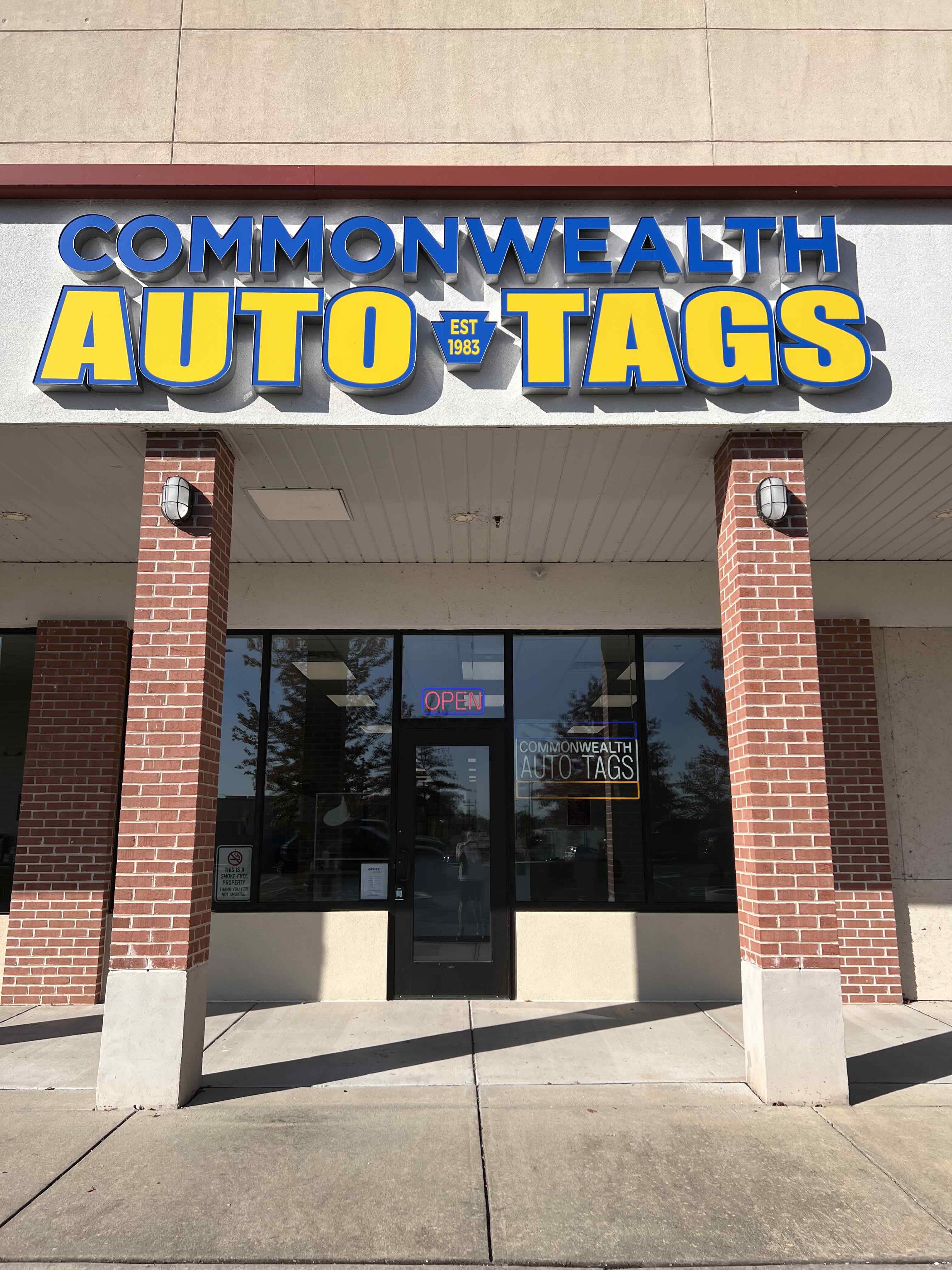 Commonwealth Auto Tags Pottstown Office